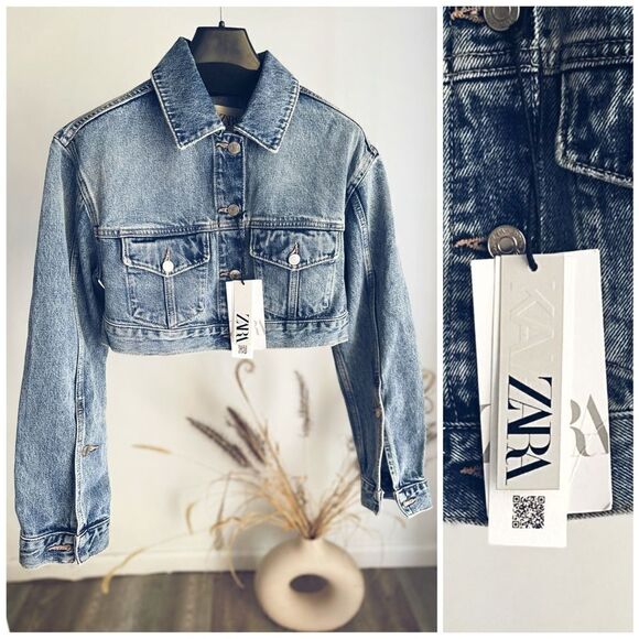 KAIA X ZARA DENIM JACKET NEW - Picture 1 of 7